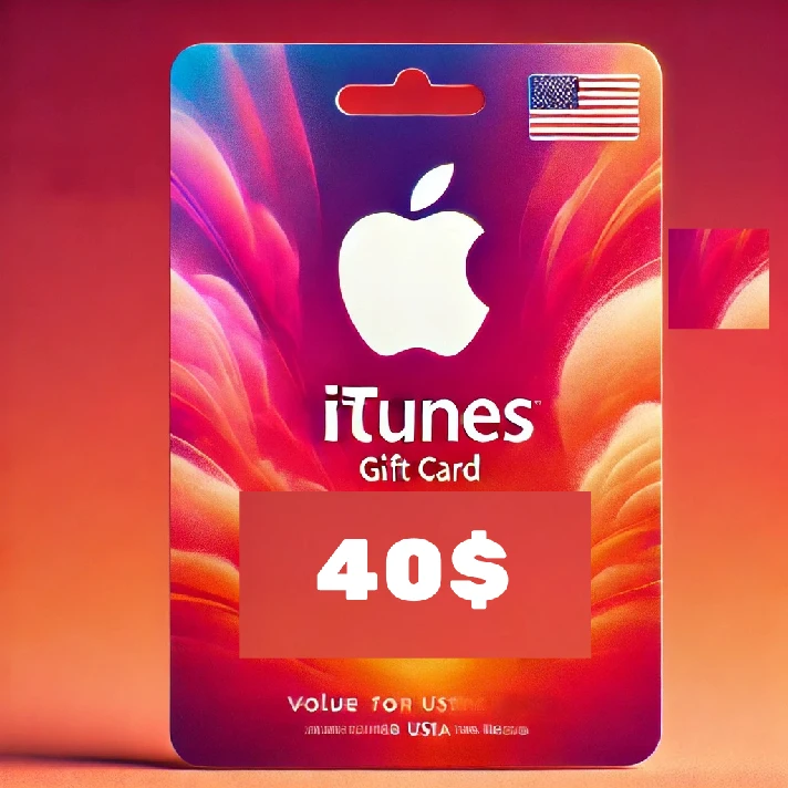 ✅ iTunes Gift Card  🚀 40$ USA  🇺🇸   PRICE  🥵🔥