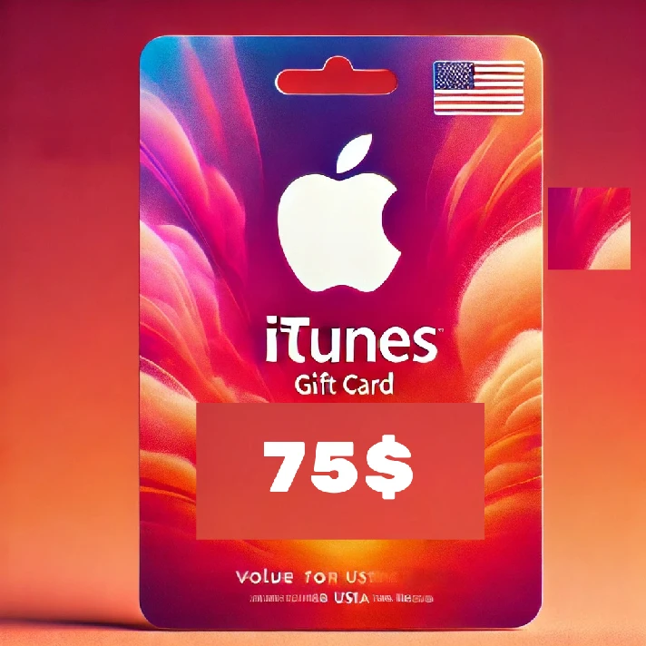 ✅ iTunes Gift Card  🚀 75$ USA  🇺🇸   PRICE  🥵🔥