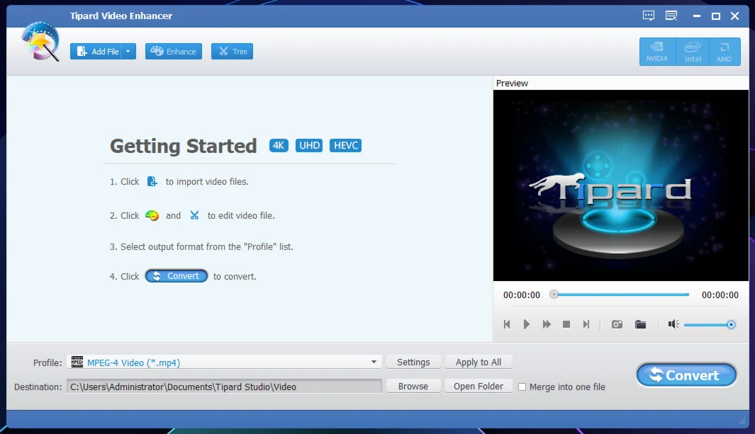 🎆 Tipard Video Enhancer 🔑 1 Year Registration Code