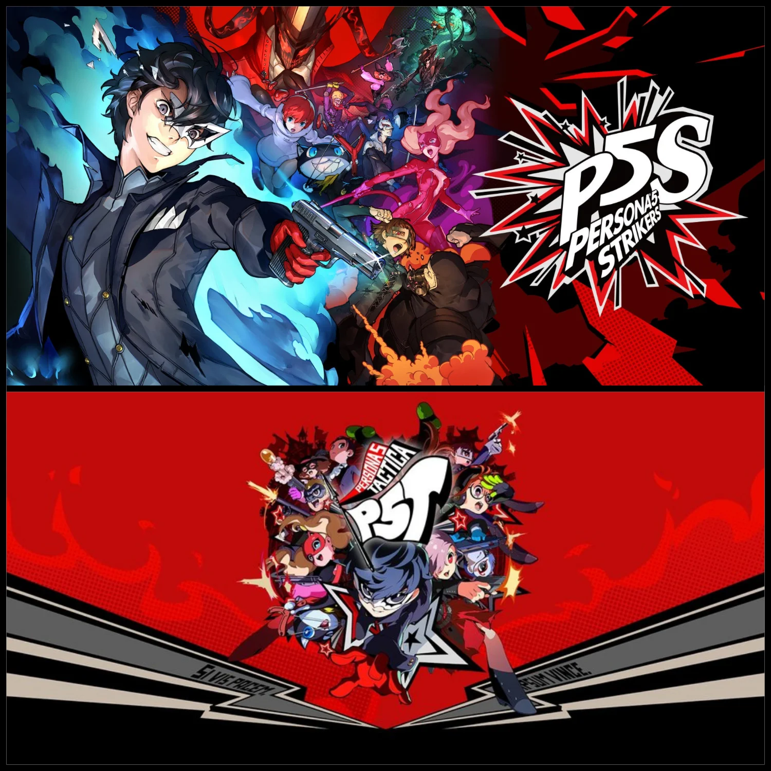 Persona 5 Strikers. Deluxe + Persona 5 Tactica Deluxe