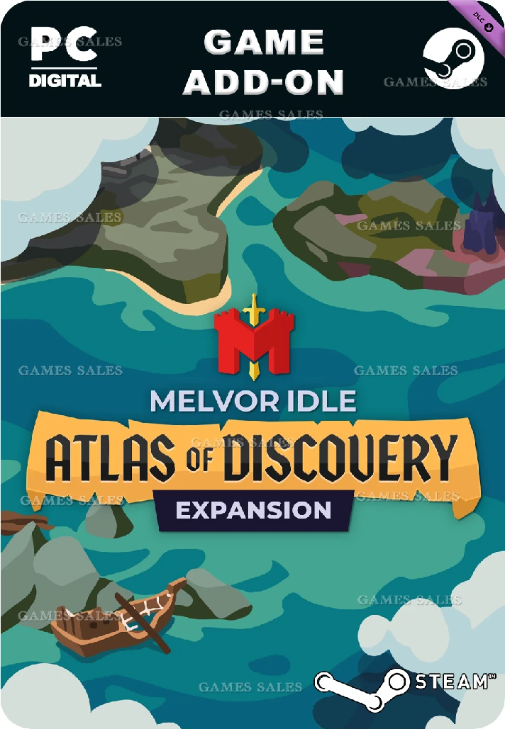 ✅💙MELVOR IDLE: ATLAS OF DISCOVERY💙STEAM GIFT🤖AUTODEL