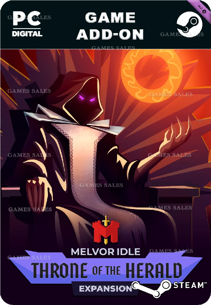 ✅💙MELVOR IDLE: THRONE OF THE HERALD💙STEAM GIFT🤖AUTO