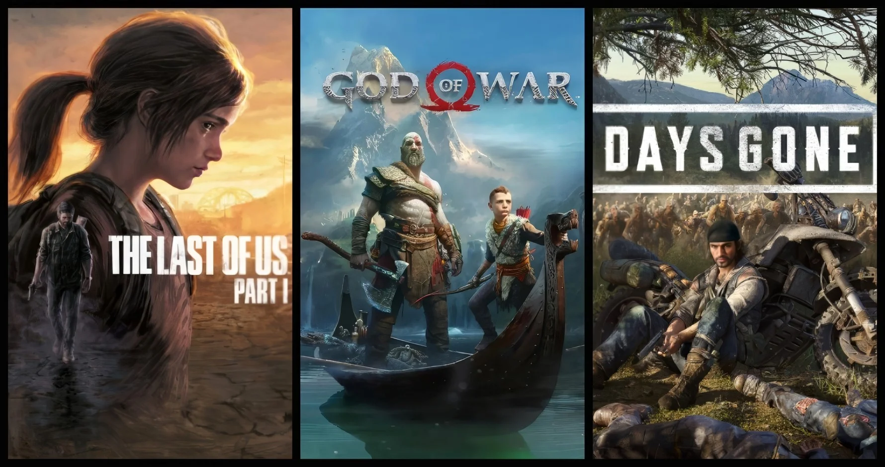 The Last of Us Part IDays GoneGod of War  OFFLINE