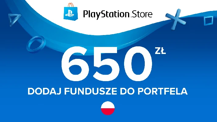 PLAYSTATION NETWORK PSN 650 PLN ZLOTY POLAND INSTANTLY