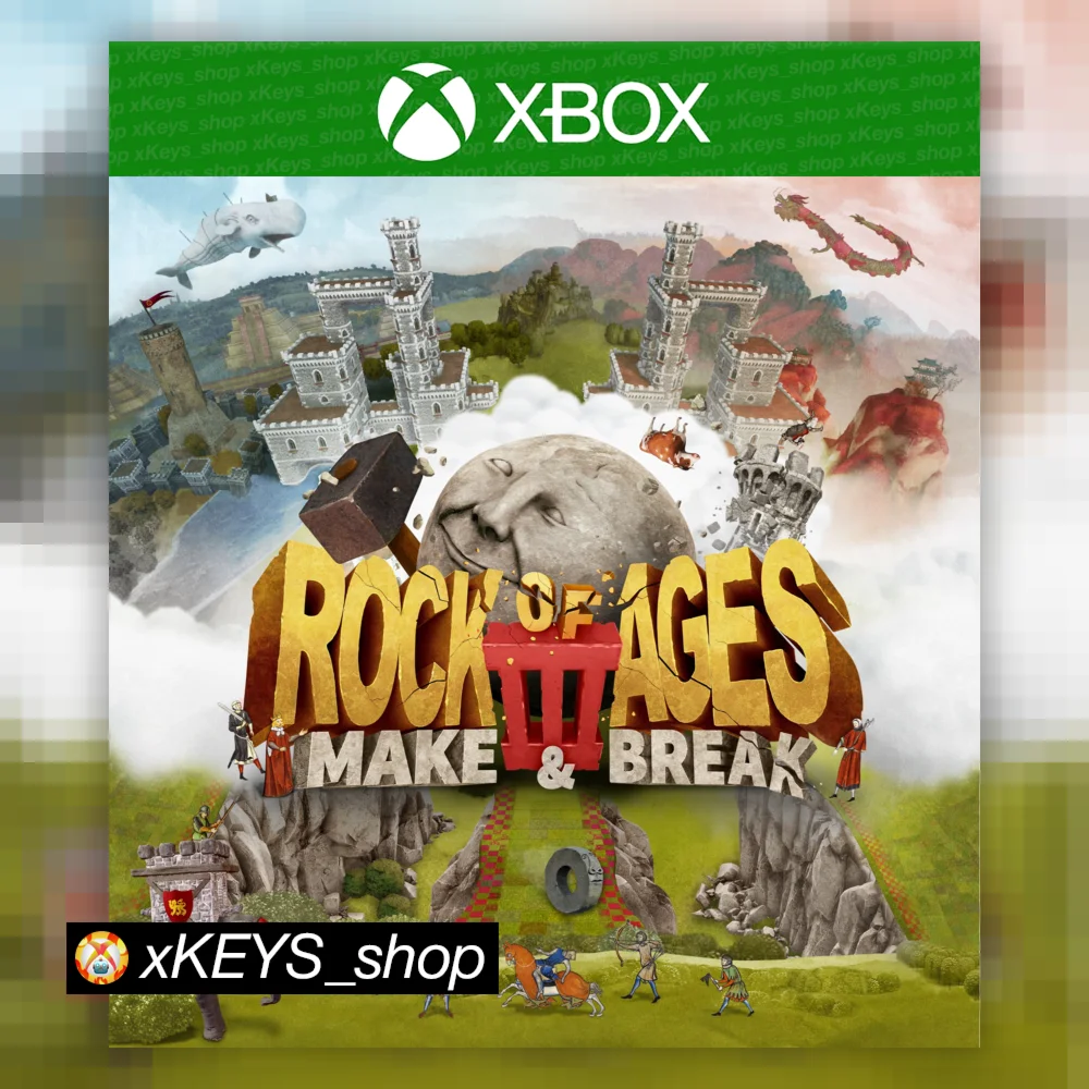 ???? Rock of Ages 3: Make & Break  XBOX КОД КЛЮЧ