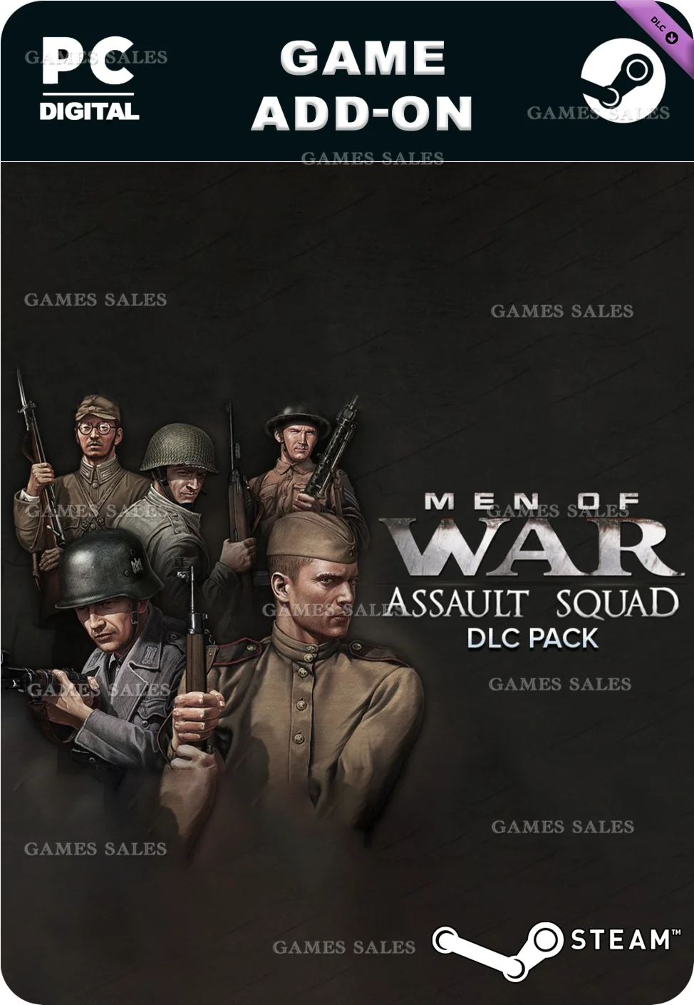 MEN OF WAR: ASSAULT SQUAD - DLC PACKSTEAM GIFT????