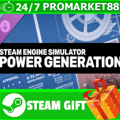 ⭐️ Steam Engine Simulator - Power Generation STEAM GIFT