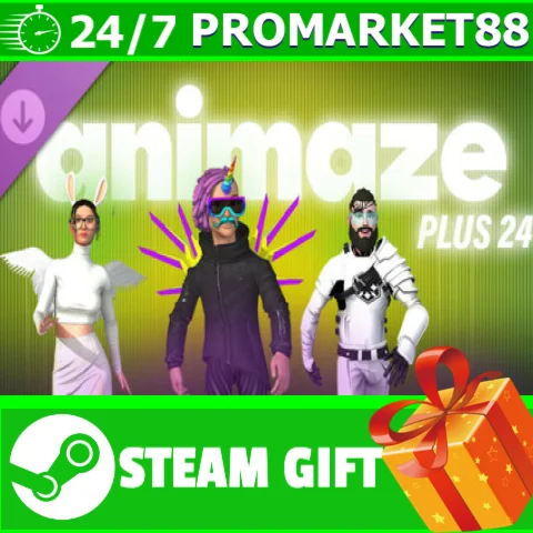 ⭐️ВСЕ СТРАНЫ+РОССИЯ⭐️ Animaze Plus 2024 STEAM GIFT