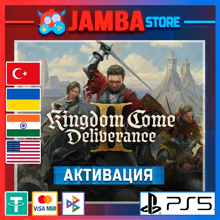 🌟Kingdom Come: Deliverance II | PS5 | Region selection