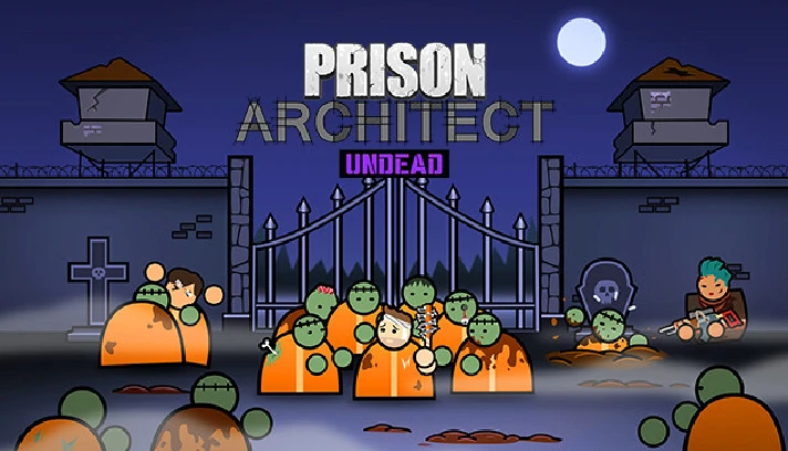 ⭐️DLC Prison Architect - Undead / Steam Key / RU+Global