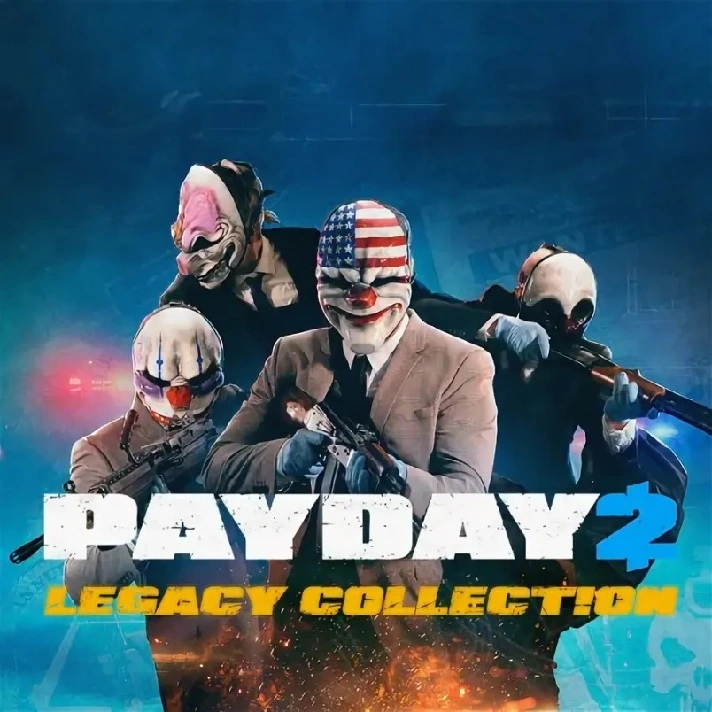 ⭐️PAYDAY 2 Legacy Collection / Steam Key / RU+Global