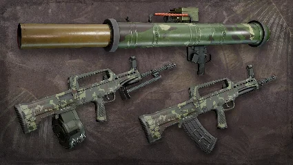 Squad Weapon Skins - Jungle Assault Pack DLC