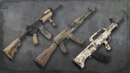 Squad Weapon Skins - Desert Camo Pack DLC RU*KZ*UA*CIS