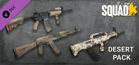 Squad Weapon Skins - Desert Camo Pack DLC * STEAM RU
