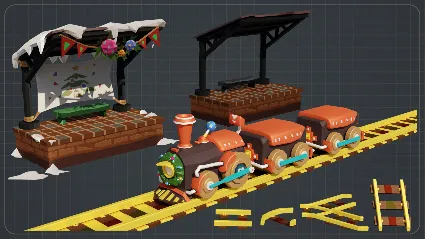 PixARK - Christmas Skins DLC * STEAM RU*KZ*UA*СНГ 🔥