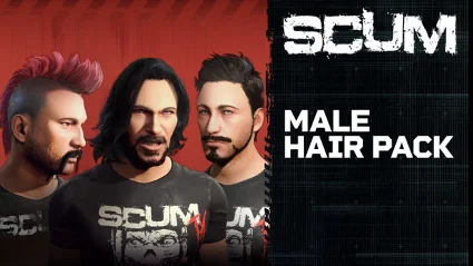 SCUM Man Hair Deluxe 1 DLC * STEAM RU*KZ*UA*СНГ 🔥