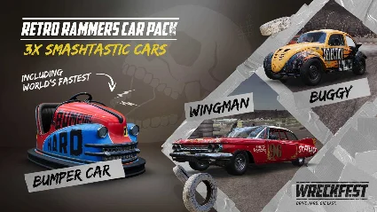 Wreckfest - Retro Rammers Car Pack DLC RU*KZ*UA*CIS