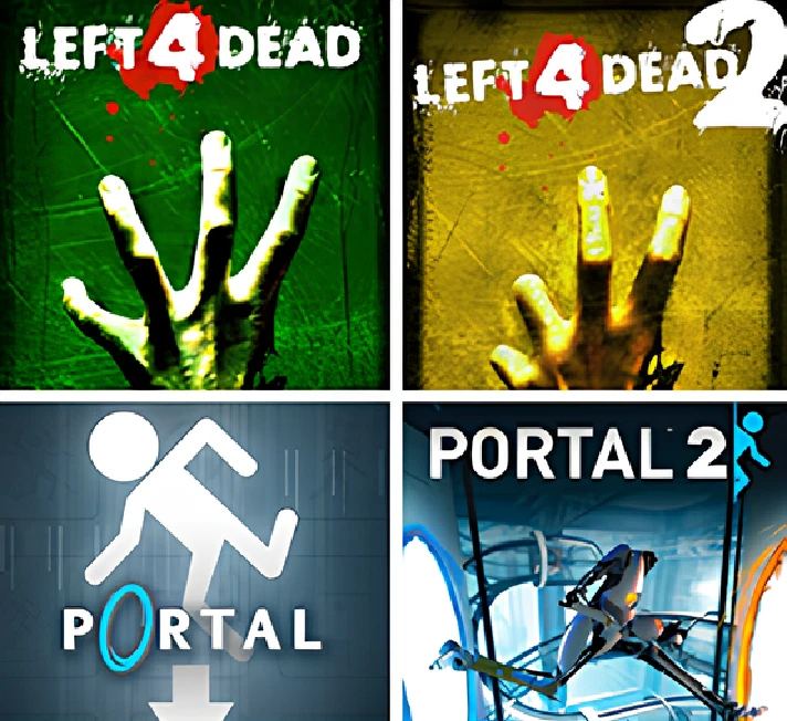 🎮 Shared account Left 4 Dead 1+2 Portal 1+2 | Forever