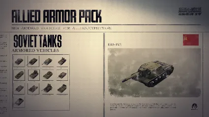 Hearts of Iron IV: Allied Armor DLC RU*KZ*UA*CIS