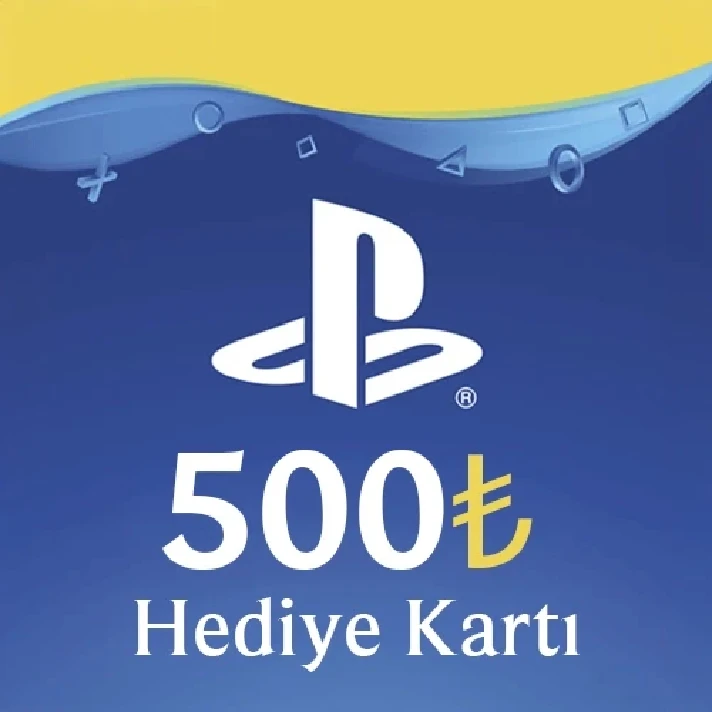 TURKEY (🇹🇷)🔴PlayStation 500 TL (LIRA)🔑Recharge CODE