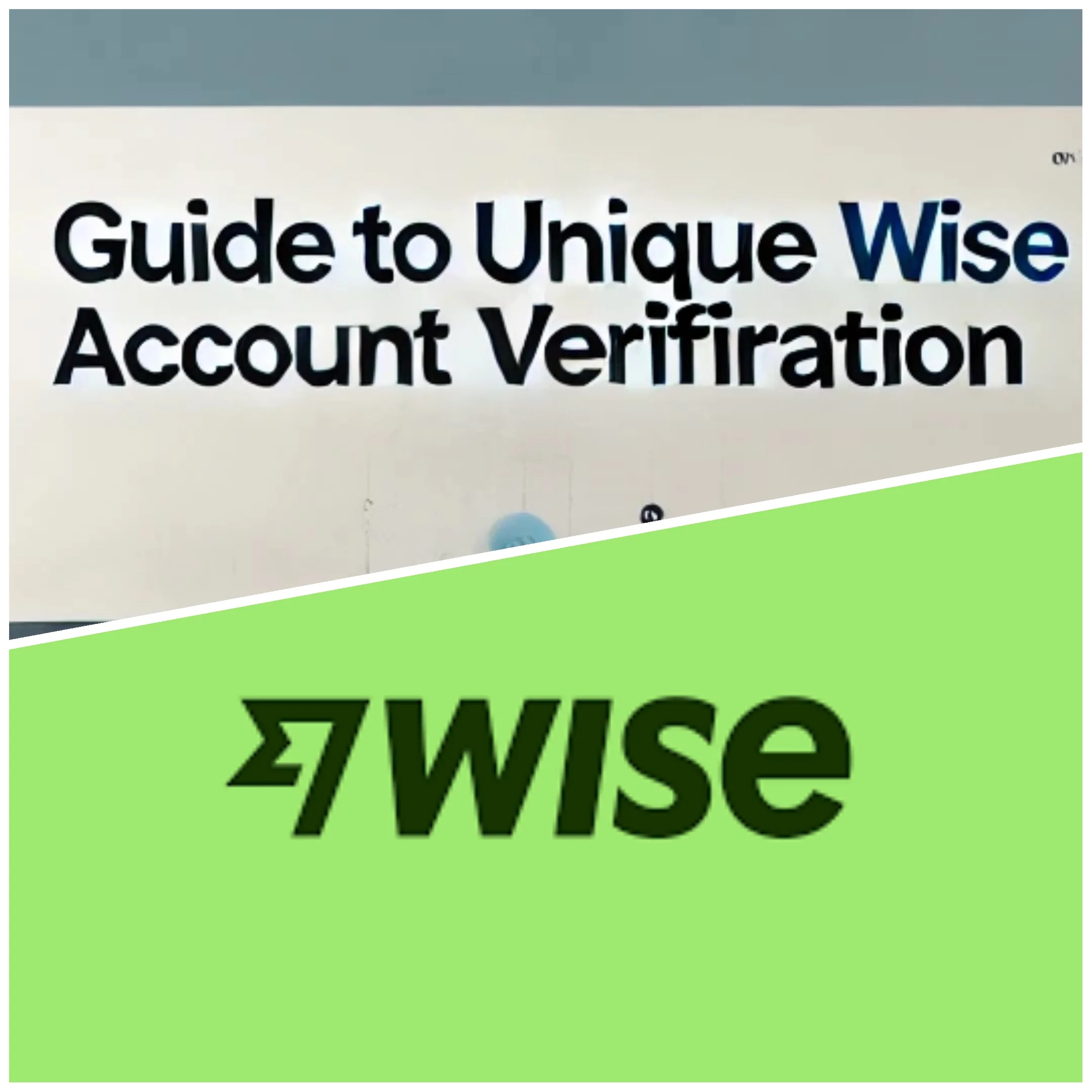 Руководство по уникальной проверке аккаунта WISE  