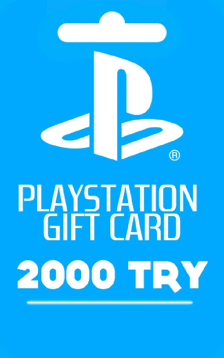 🌌PlayStation payment card PSN 2000 TL TRY TURKEY🌌Code