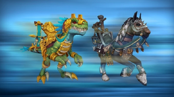 💥WoW mount: Seabraid Stallion and Gilded Ravasaur💥