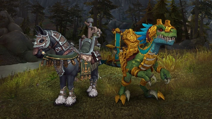 💥WoW mount: Seabraid Stallion and Gilded Ravasaur💥