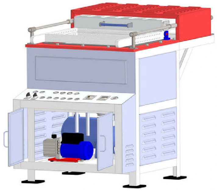 3D model "Vacuum forming machine"