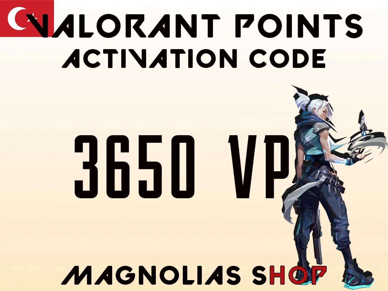????VALORANT????3650 VPКОД АКТИВАЦИИРЕГИОН - TR