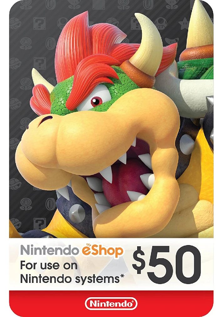 🍄Nintendo eShop Gift Card $50 USA🍄