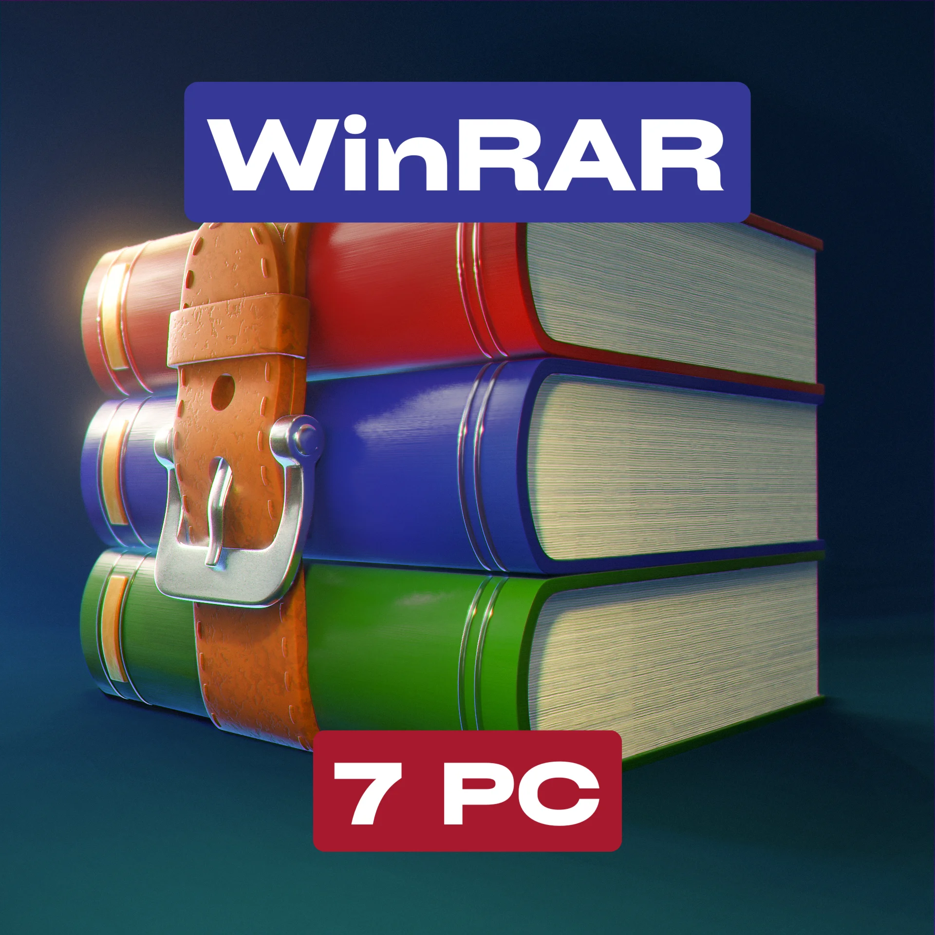 WinRAR Лицензия на 7 ПК — Файл активации