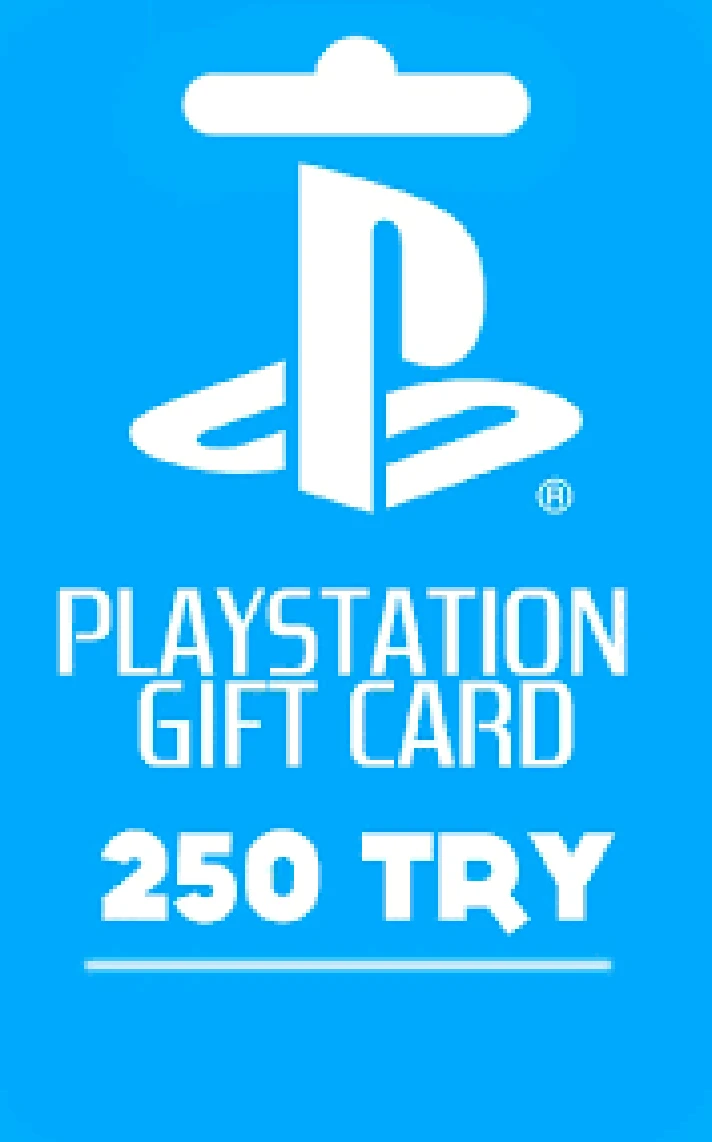 ⭐250 TL (TRY) PlayStation gift card Turkey PSN