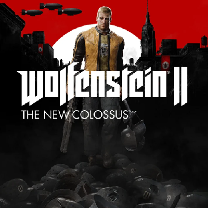 WOLFENSTEIN 2 II: THE NEW COLOSSUS ✅STEAM KEY/GLOBAL🔑