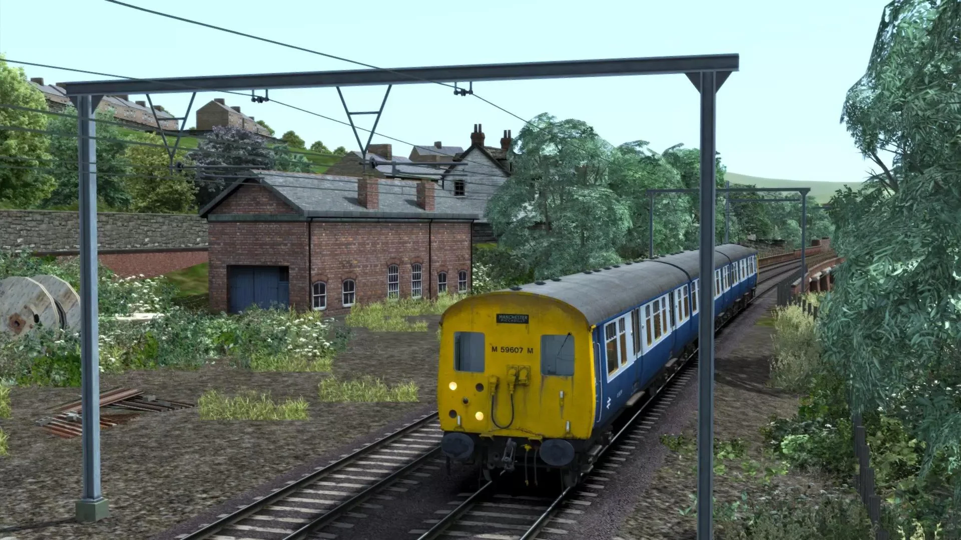 (DLC) Train Simulator: Woodhead Electric Railway in Blu