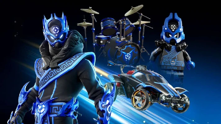 Fortnite skin cobalt star + 1000 V-Bucks key PS5 EU/RU