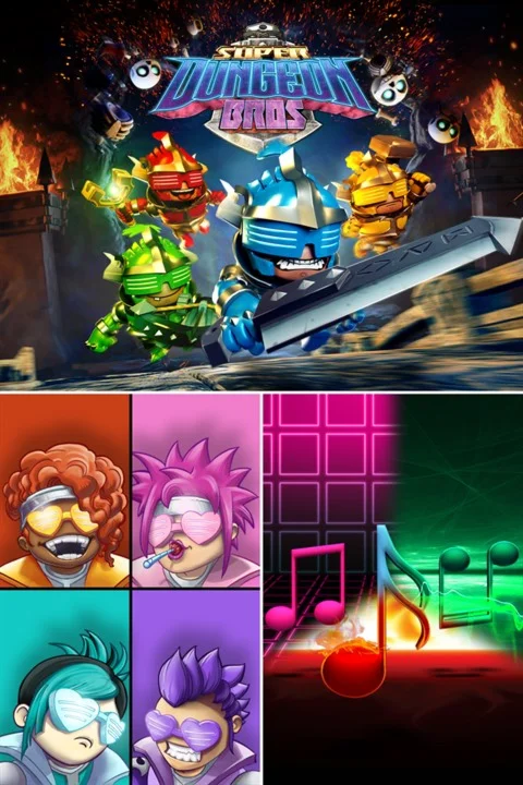  Меганабор Super Dungeon Bros Xbox One|X|S активация