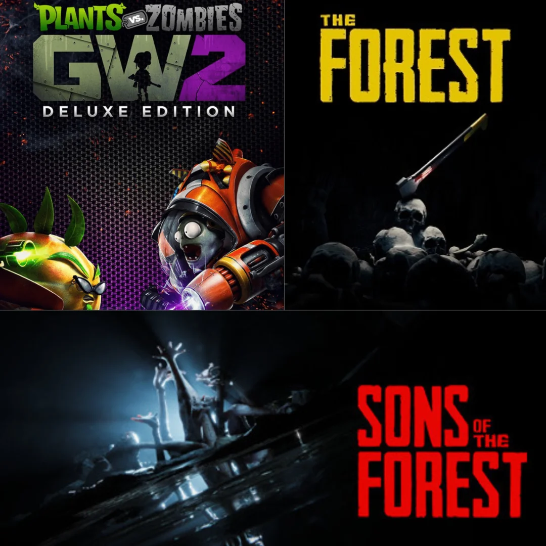 GARDEN WARFARE 2+THE FOREST 1-2 ONLINE 30DAY