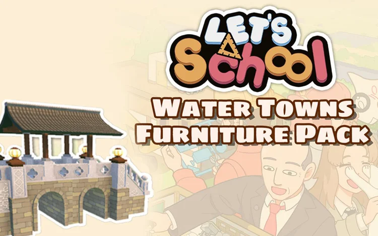 Lets School Water Towns Furniture Pack (steam key) DLC
