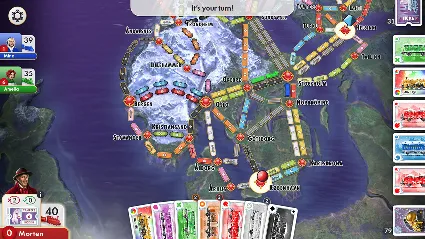Ticket to Ride - Nordic Expansion DLC * STEAM РОССИЯ 🔥