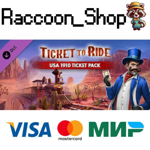 Ticket to Ride - USA 1910 Ticket Pack DLC * STEAM RU