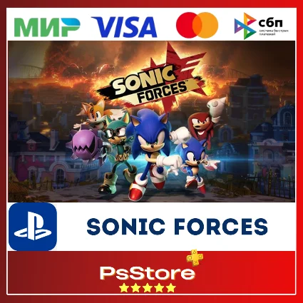 🔴 SONIC FORCES 🎮 Турция PS4 PS 🔴