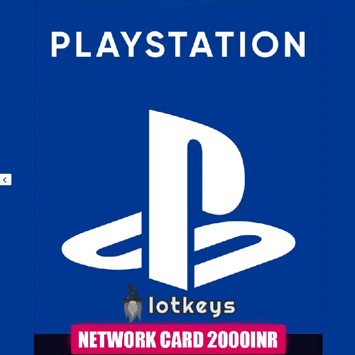 🇮🇳Playstation Network 2000 INR Gift Card🇮🇳