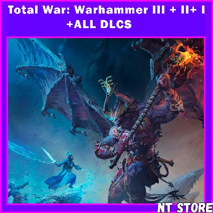 WARHAMMER 3,2,1 + ВСЕ ДЛС + OMENS OF DISTRUCTION