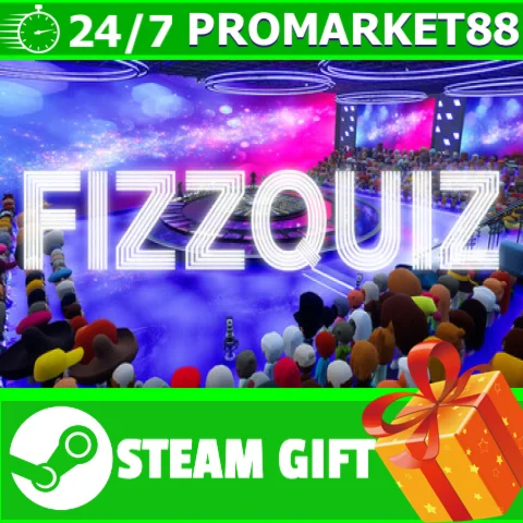 ⭐️ВСЕ СТРАНЫ+РОССИЯ⭐️ Fizz Quiz STEAM GIFT