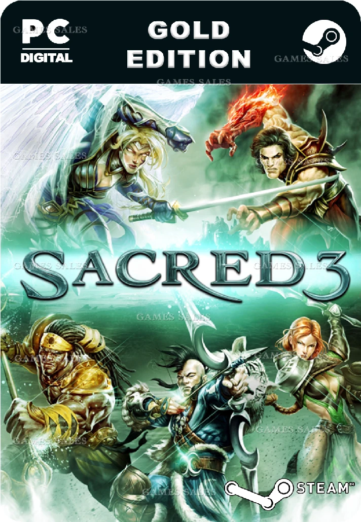 ✅💙SACRED 3 GOLD💙STEAM GIFT🤖AUTODELIVERY🤖