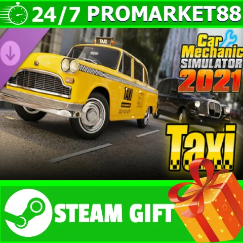 ⭐️ Car Mechanic Simulator 2021 - Taxi DLC STEAM GIFT