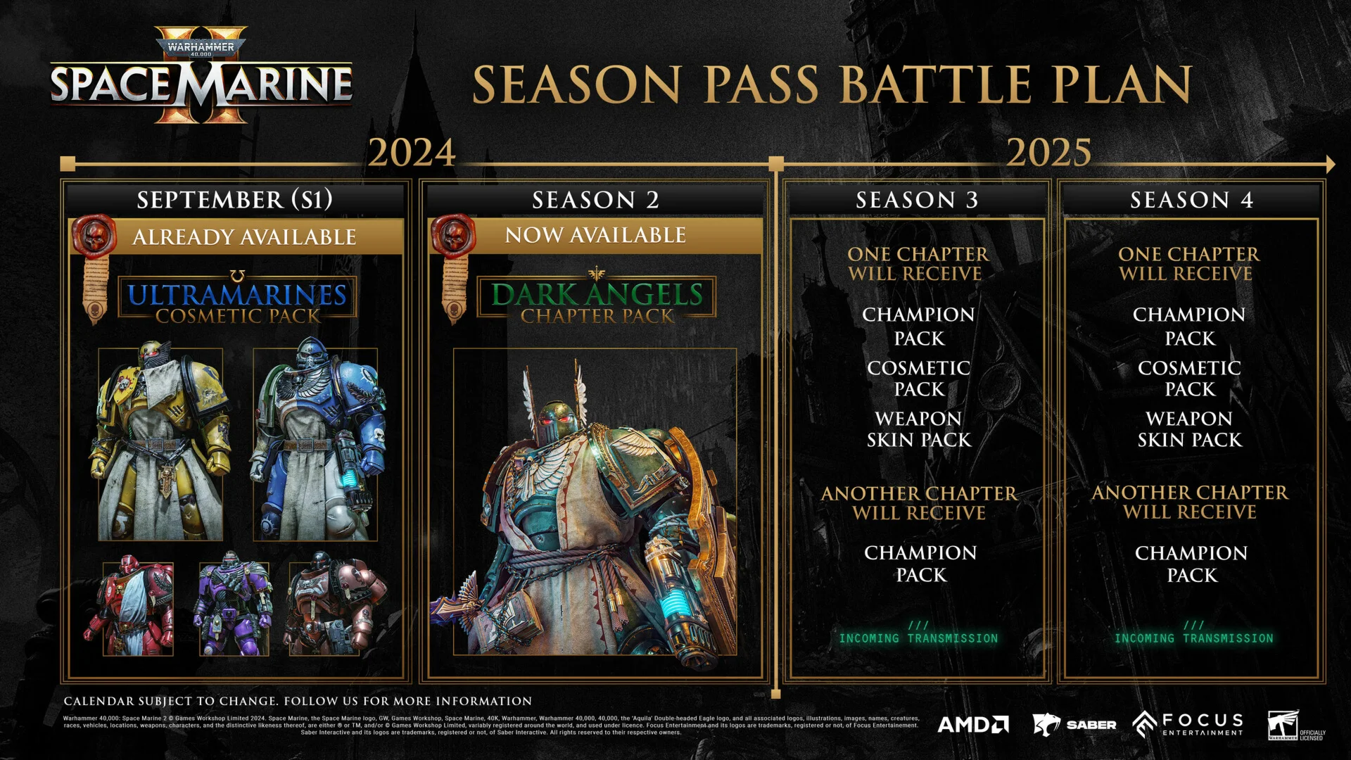 Warhammer 40,000: Space Marine 2 - Season Pass DLC