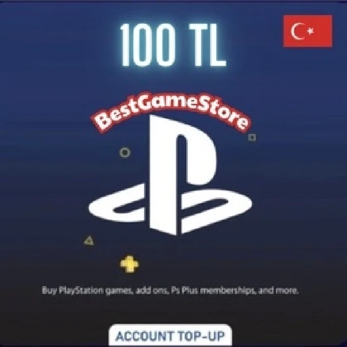 💎100 TRY (TL) PSN balance in Turkey💎