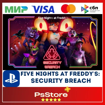 🔴 Five Nights at Freddy´s:Security Breach 🎮 PS4 PS5 🔴